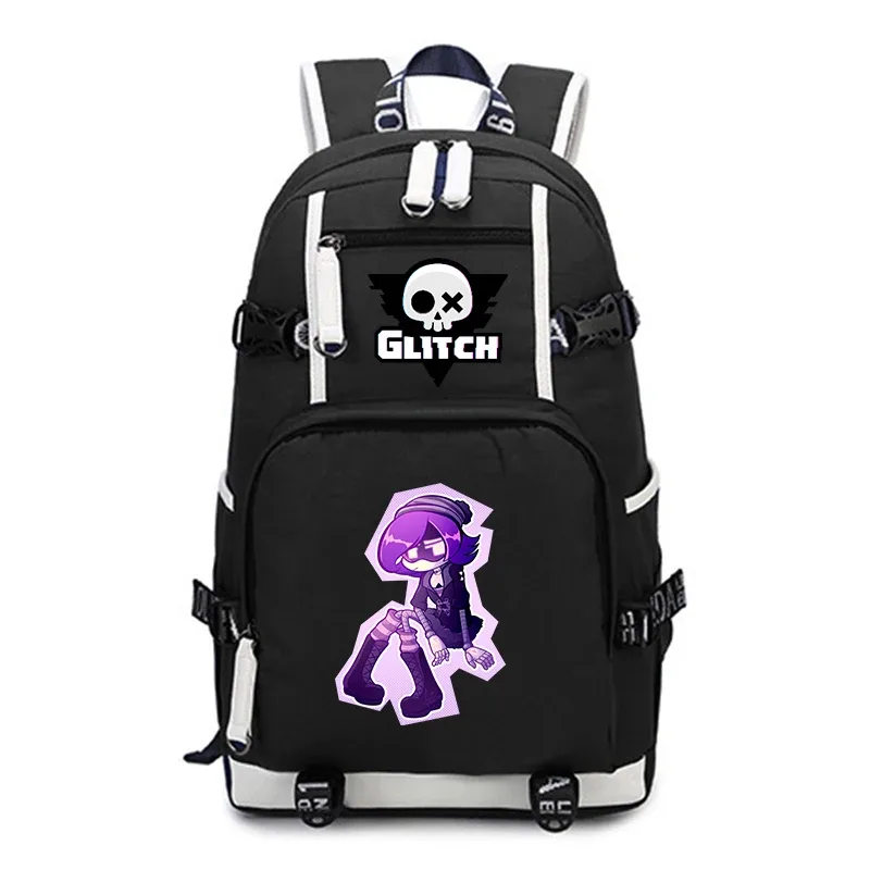 sacs d'école anime murder drones pour hommes et femmes, sac à dos de voyage de grande capacité, sac à dos pour ordinateur à la mode, cartable d'extérieur pour adolescents