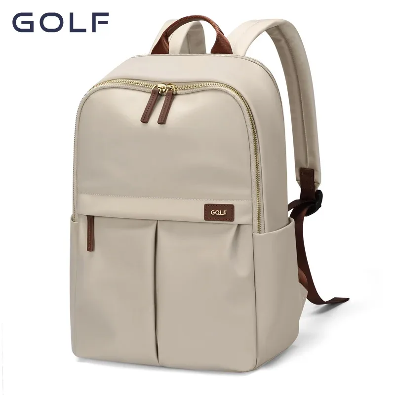 sac à dos de voyage décontracté pour femmes, 16 pouces, étanche, business, élégant, pochette pour ordinateur portable de 15 pouces, sac d'école en nylon de haute qualité