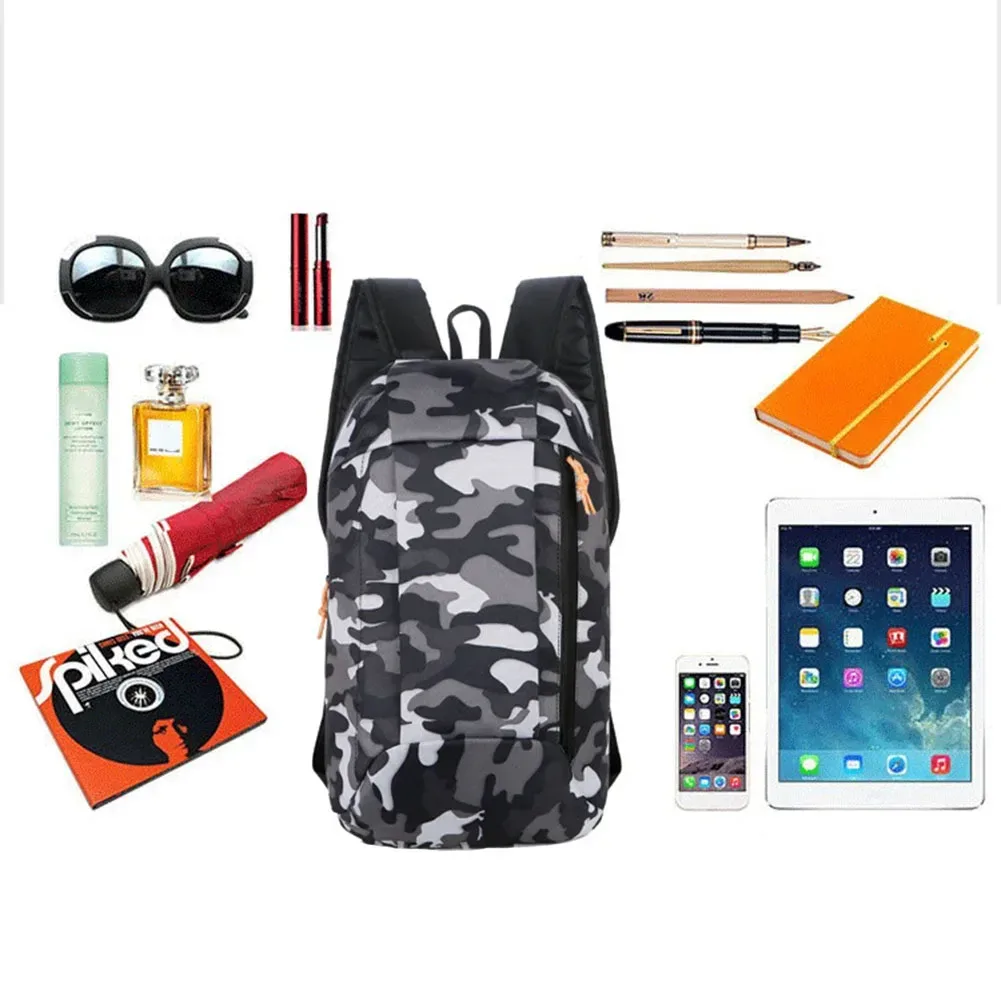 sac dos nylon camouflage noir bleu rose petit format voyage randonnée camping alpinisme sport