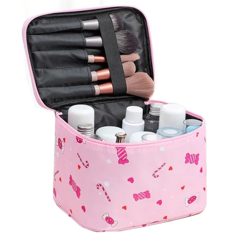 flamingo sacs à cosmétiques rangement de voyage sac de maquillage organisateurs de trousses de toilette boîte de toilette zdh51