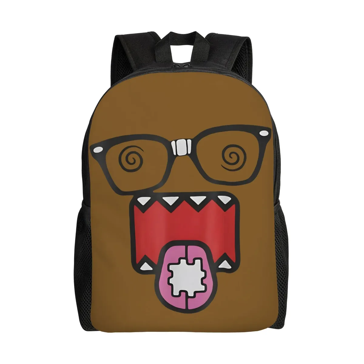 sac à dos domo kun doll cool, cadeau idéal pour le lycée, la randonnée, les voyages, sac à dos meme anime pour hommes et femmes, sacs en toile pour l'université