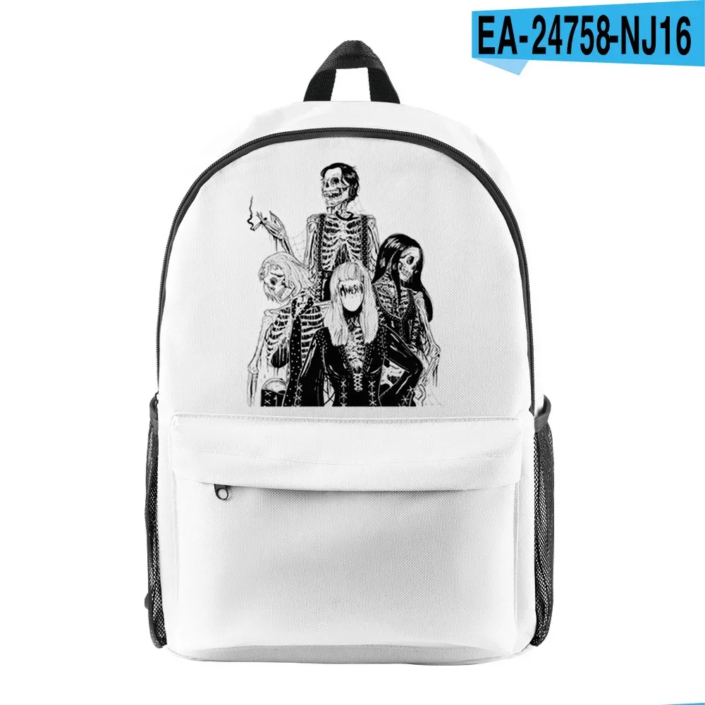 nouveauté de luxe cool classique maneskin élève bookbag sacs à dos pour ordinateur portable impression 3d oxford imperméable garçons/filles sacs à dos de voyage