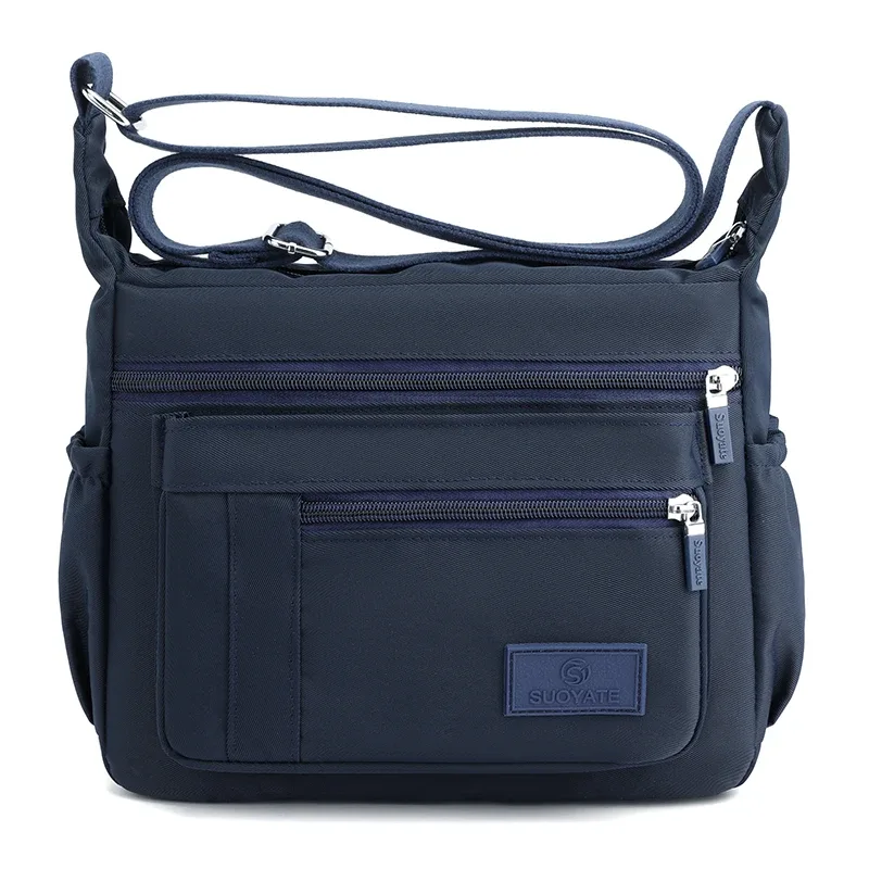 sac à bandoulière à la mode pour femmes, sacoches imperméables en nylon pour dames