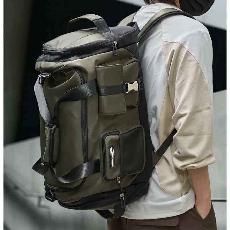sac à dos de voyage pour hommes, grande capacité, randonnée, multifonction, pour ordinateur portable, polochon, séparation sèche et humide, sac de sport pour hommes