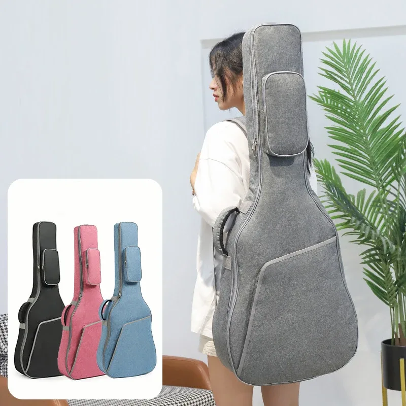 housse guitariste nylon gris blanc kaki dore marron vert noir beige bleu protection musique voyage