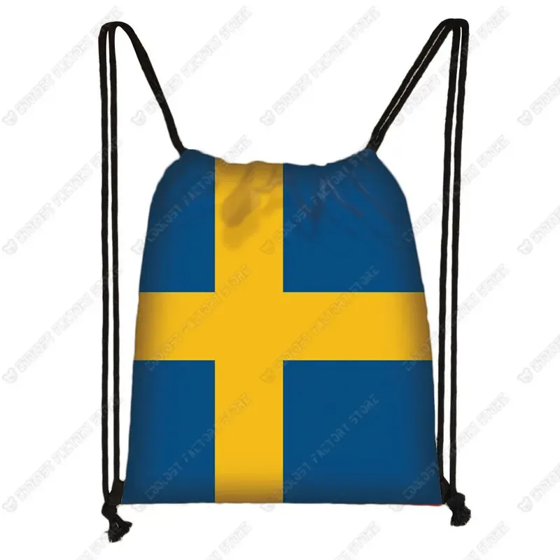 sac à dos imprimé drapeau national ukraine haïti algérie israël brésil hommes sac à cordon femmes sacs à bandoulière pour porte-chaussures de voyage