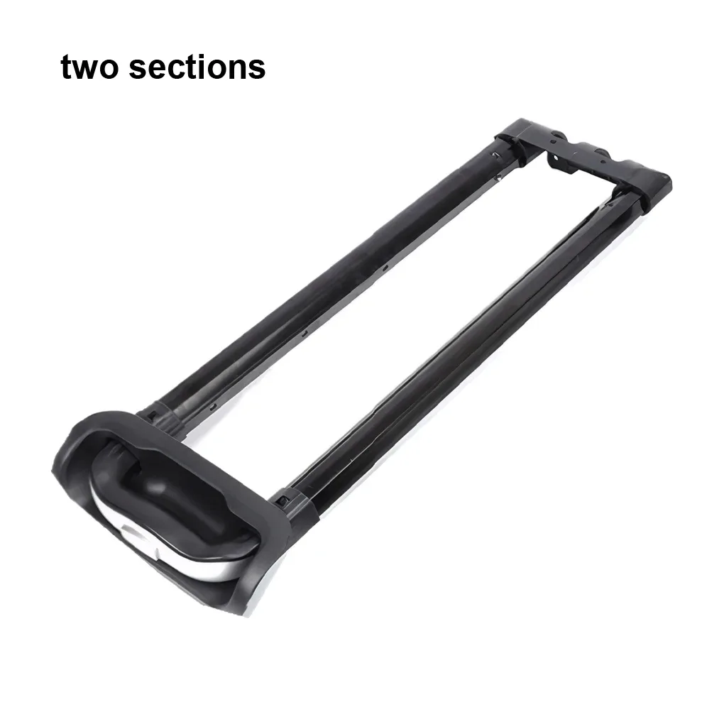 poignée réglable métal noir support bagage télescopique remplacement accessoire voyage utilisation intensive installation facile