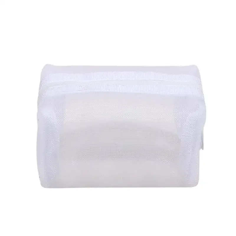 mini sacs cosmétiques en nylon transparent, jolies petites trousses de maquillage pour femmes, pochettes pour rouge à lèvres, organiseur pour câbles, clés, écouteurs