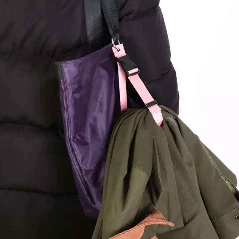 sangle de voyage à mousqueton pour bagages, support de sac élastique réglable pour valise, sangle portable auto-agrippante pour sac à main et sac à dos