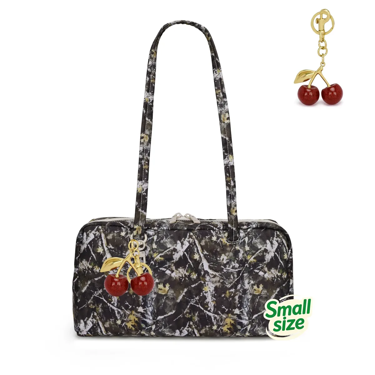 sac à bandoulière en nylon à pois imprimé léopard avec pendentif, sac fourre-tout coréen, sac bowling décontracté pour femme, grande capacité, pour voyage