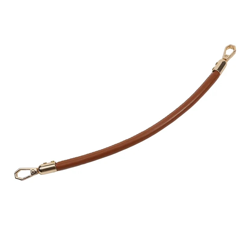 sangle de sac à bandoulière tressée en cuir pu de 30cm, poignées courtes, poignée de remplacement diy pour sac à main, accessoires de ceinture, 1/2 pièces