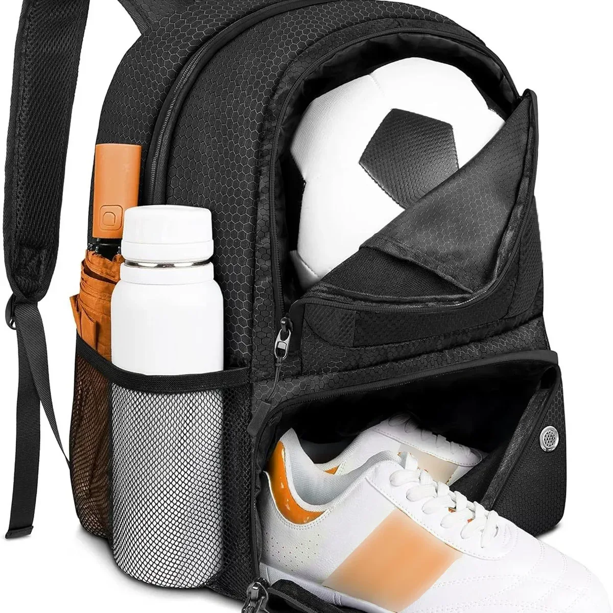 nouveau sac à dos de basket-ball de football avec sac de chaussures sac de volley-ball de football pour adolescents cartable de voyage en plein air de grande capacité