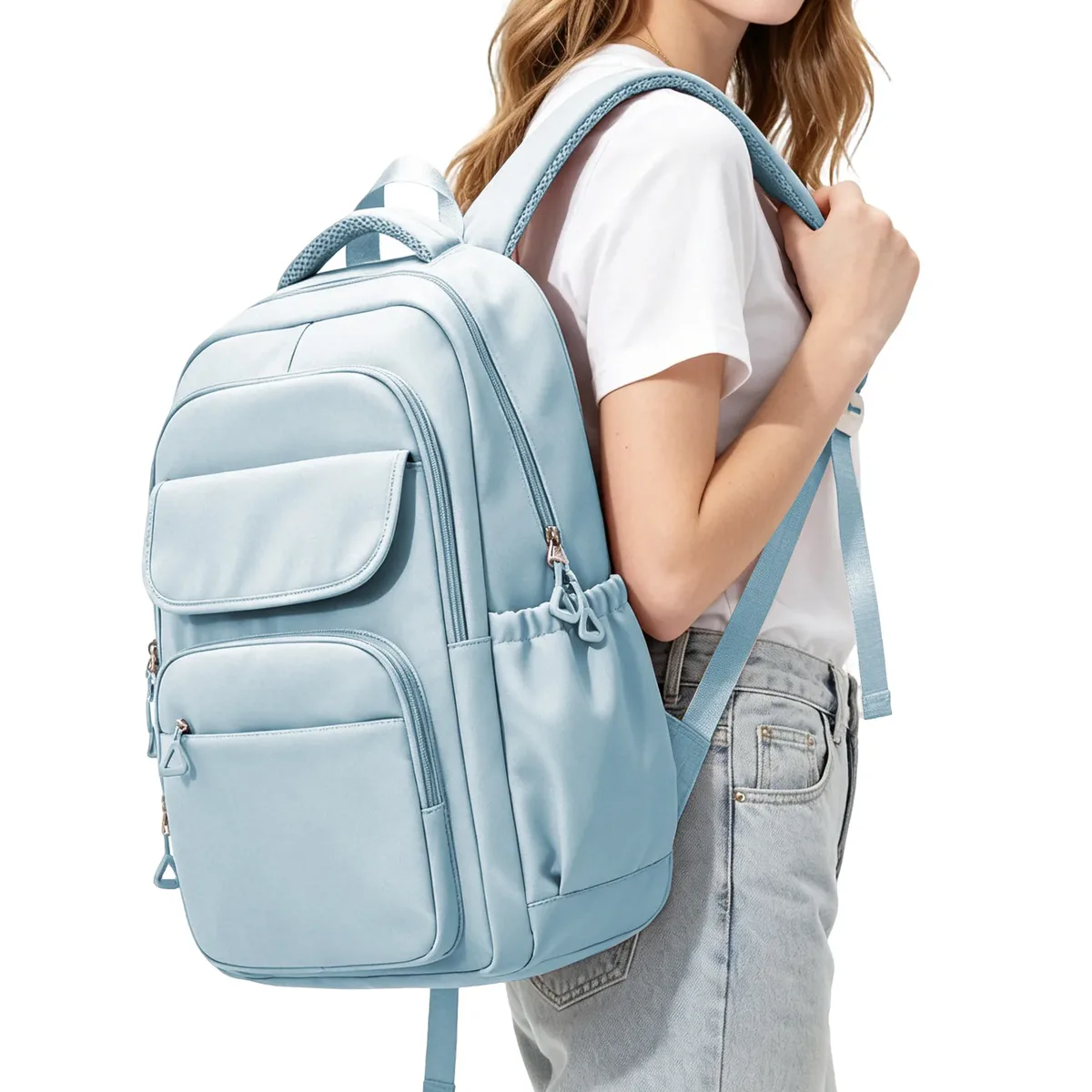 sac à dos scolaire pour adolescents, filles et garçons, sac d'école léger, sac à dos imperméable pour hommes et femmes, sac à dos décontracté pour ordinateur portable, pour l'université