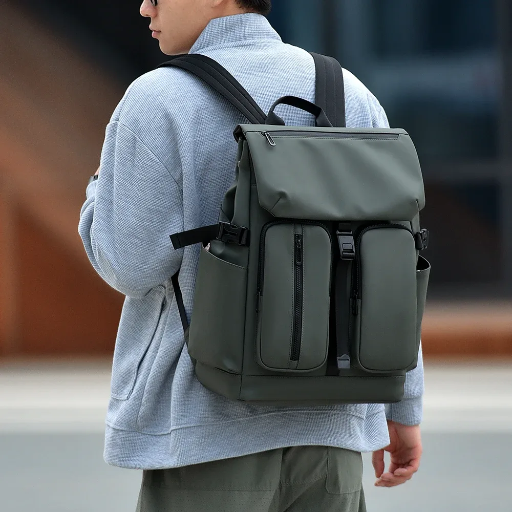 sac à dos pour hommes, sac à dos de grande capacité pour les trajets quotidiens, sac de voyage résistant à l'usure, sac multifonctionnel pour ordinateur portable, sac pour hommes