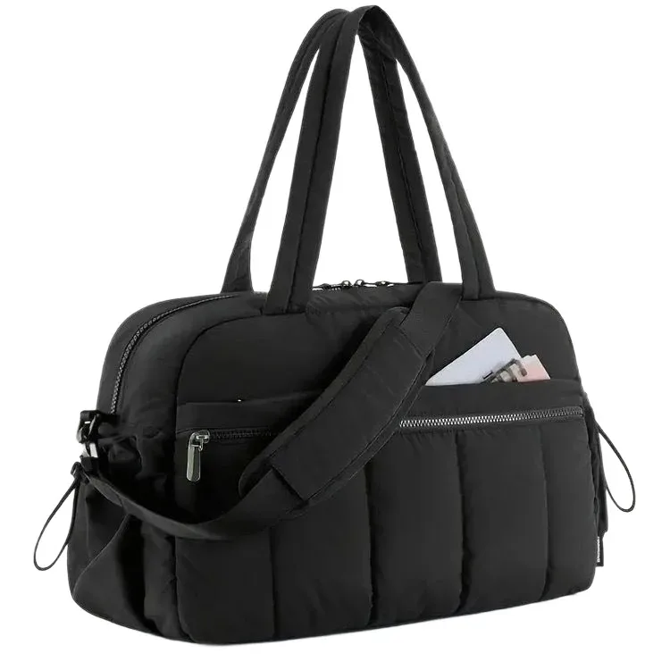 sac de voyage pour femme de grande capacité, sac de sport élégant pour le yoga, design haut de gamme pour les voyages de week-end