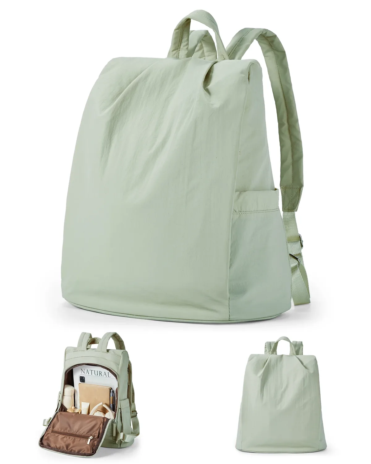 sac à dos pour femmes, sac à dos moderne simple, sac à dos de travail léger pour femmes, sac à dos de voyage antivol