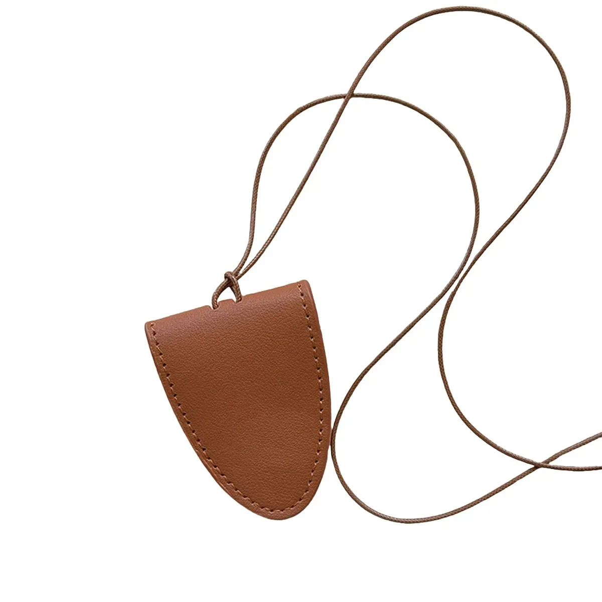 sac de rangement portable en cuir pu à suspendre autour du cou pour lunettes, chaîne anti-perte, étui de voyage pour lunettes de soleil pour hommes et femmes