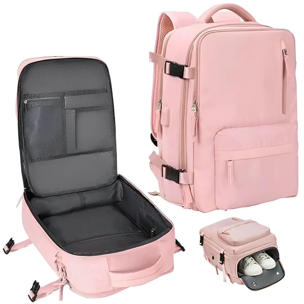 sac à dos personnalisé pour ordinateur portable de voyage, sac à dos d'affaires antivol durable avec port usb, sac d'université water degree