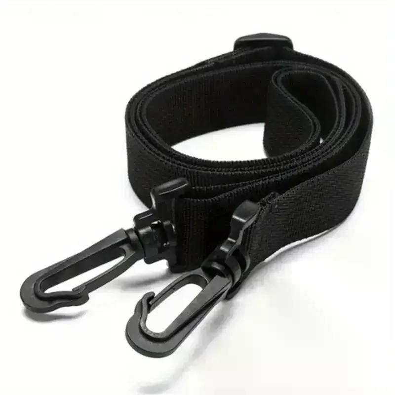 1 pièce sangle de remplacement détachable et réglable pour sac à bandoulière, longue, noire, accessoire pour sacs messager