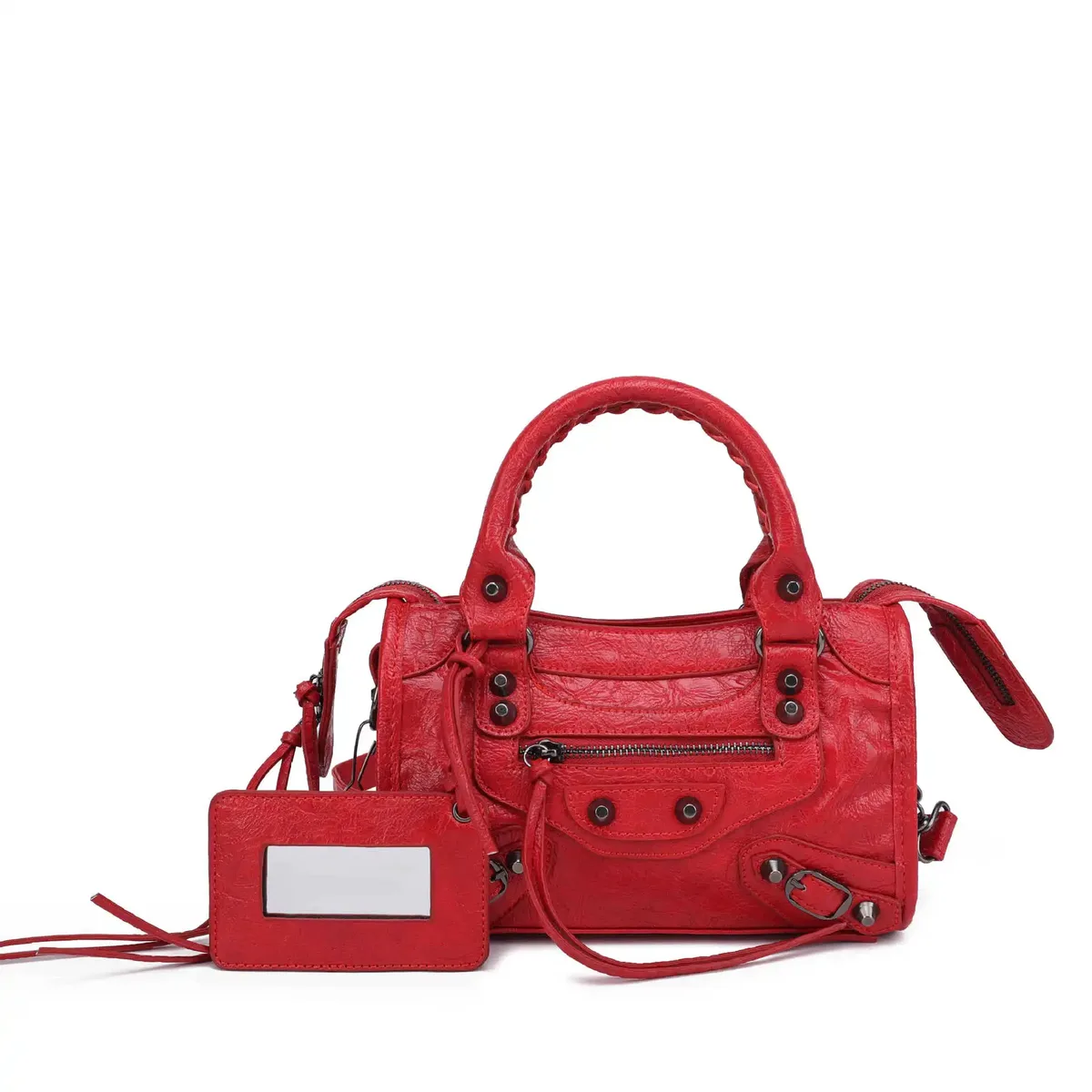 sac fourre-tout pour moto pour femme, grande capacité, sac à bandoulière, sac à main, sac rétro style urbain, sac de voyage pour trajets quotidiens