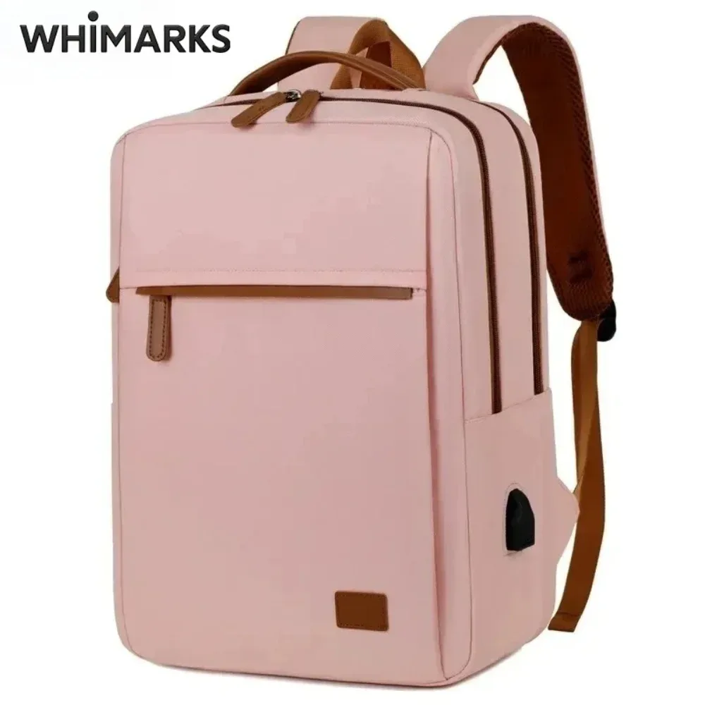 sac à dos whimarks de grande capacité, élégant et simple, idéal pour les trajets quotidiens, le bureau, les voyages, les ordinateurs portables, les étudiants et l'école.