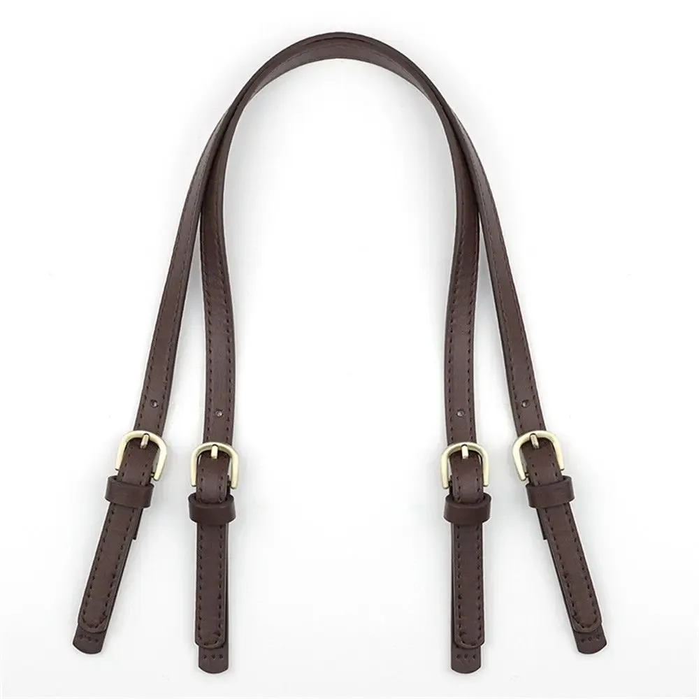 sangle de sac en cuir pu pour femme, poignées de sac à main amovibles, double structure, poignées de remplacement réglables, 65-71cm, accessoires de sac, 1pc