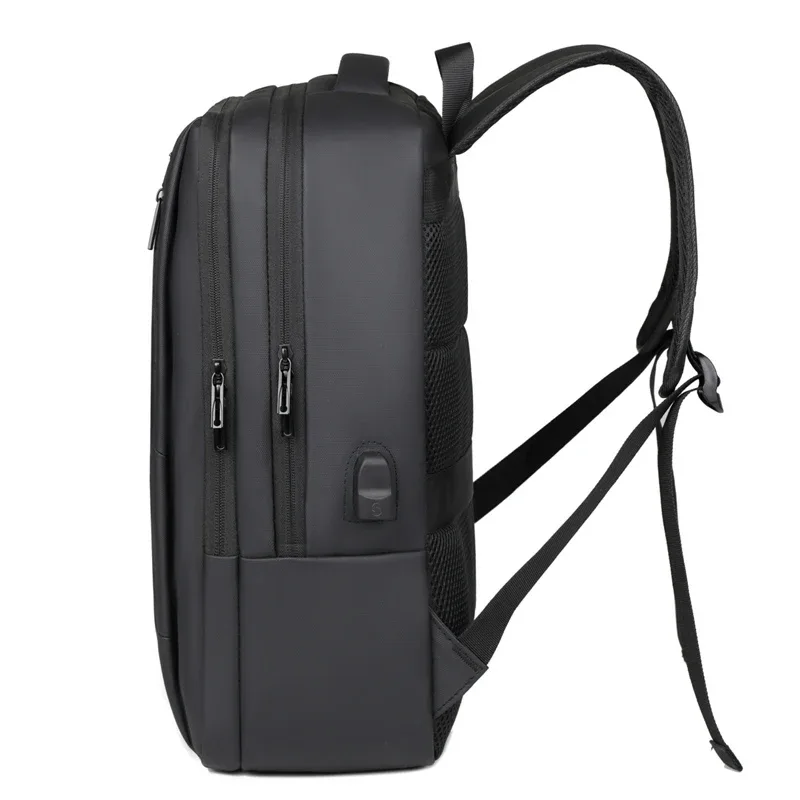 Sac à dos décontracté et imperméable pour ordinateur portable 14 pouces avec chargement USB rapide, sac à dos de grande capacité pour hommes et femmes