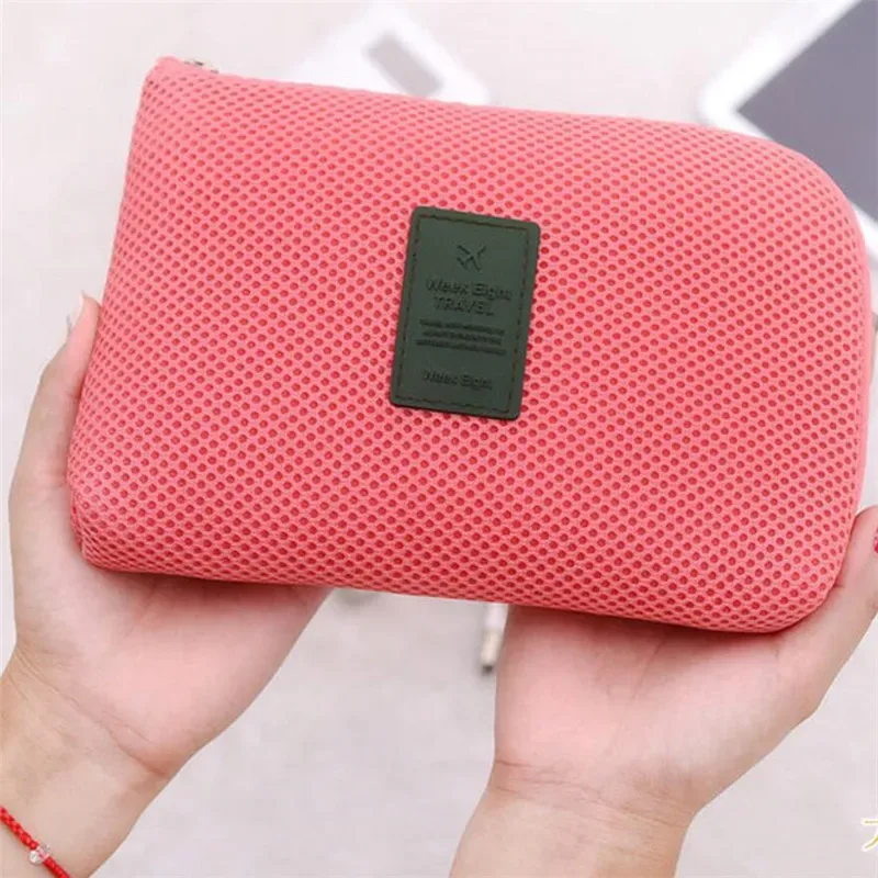 sac de rangement portable pour accessoires de voyage, organiseur électronique usb numérique, étui pour gadgets, support de chargeur de téléphone portable