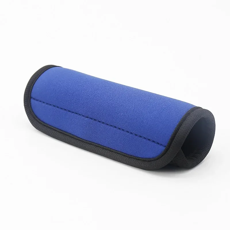 nouvelles protections de poignée de bagage en néoprène imperméables, housses de poignée de sac de voyage souples et rembourrées pour accessoires de voyage
