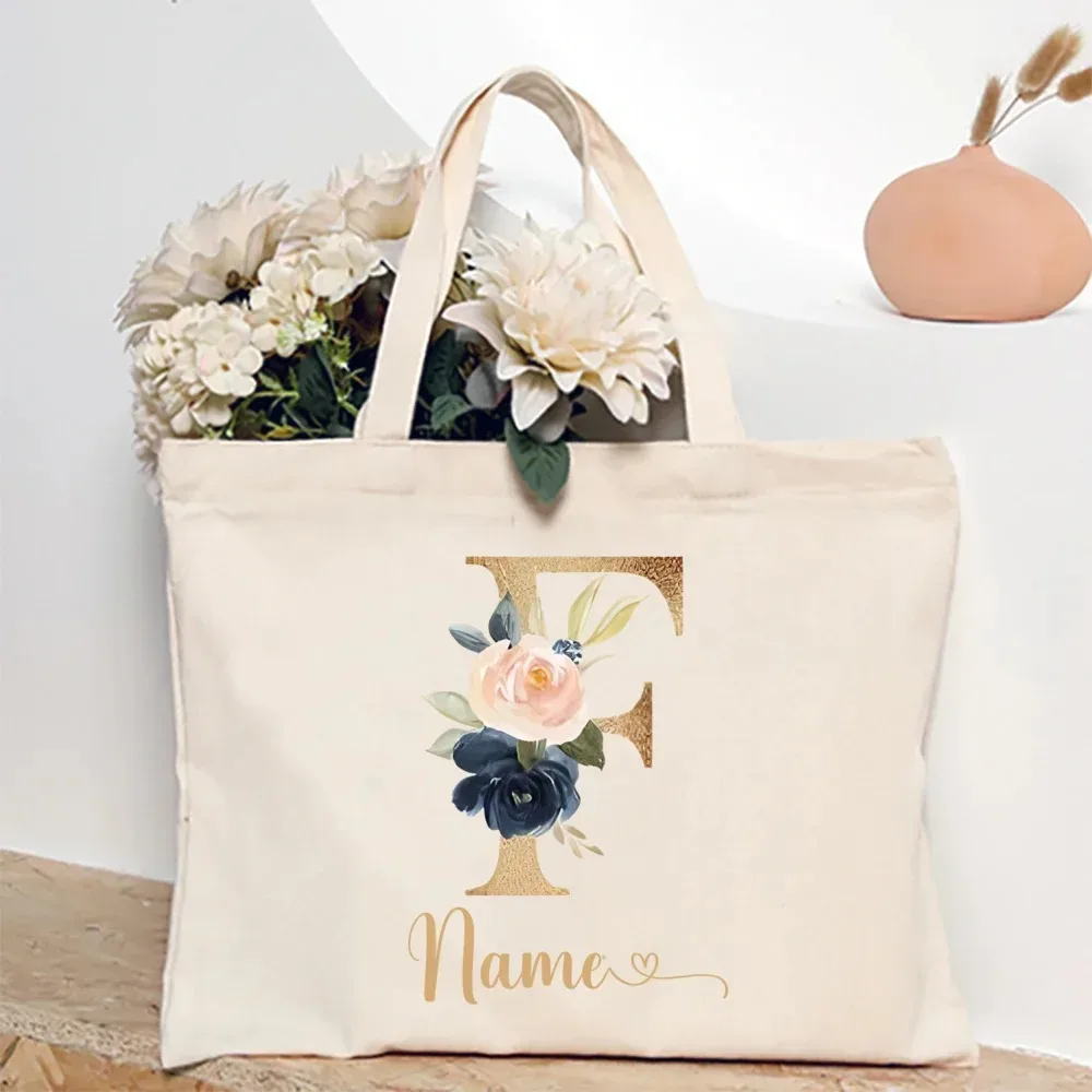 sac fourre-tout personnalisé pour demoiselle d'honneur avec initiales et nom, sac à bandoulière, sac de fête de bachelorette, sac à main de mariée, cadeau pour elle