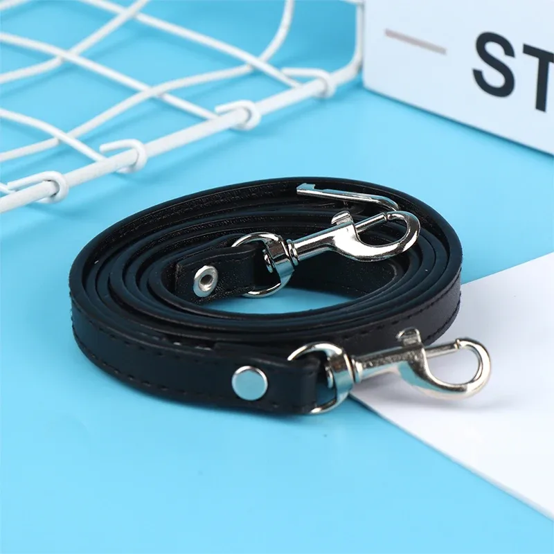 sangle de sac à bandoulière en cuir pu de 120 cm, poignée de remplacement diy pour sac à main, boucle argentée pour ceintures de sac, accessoires de sac
