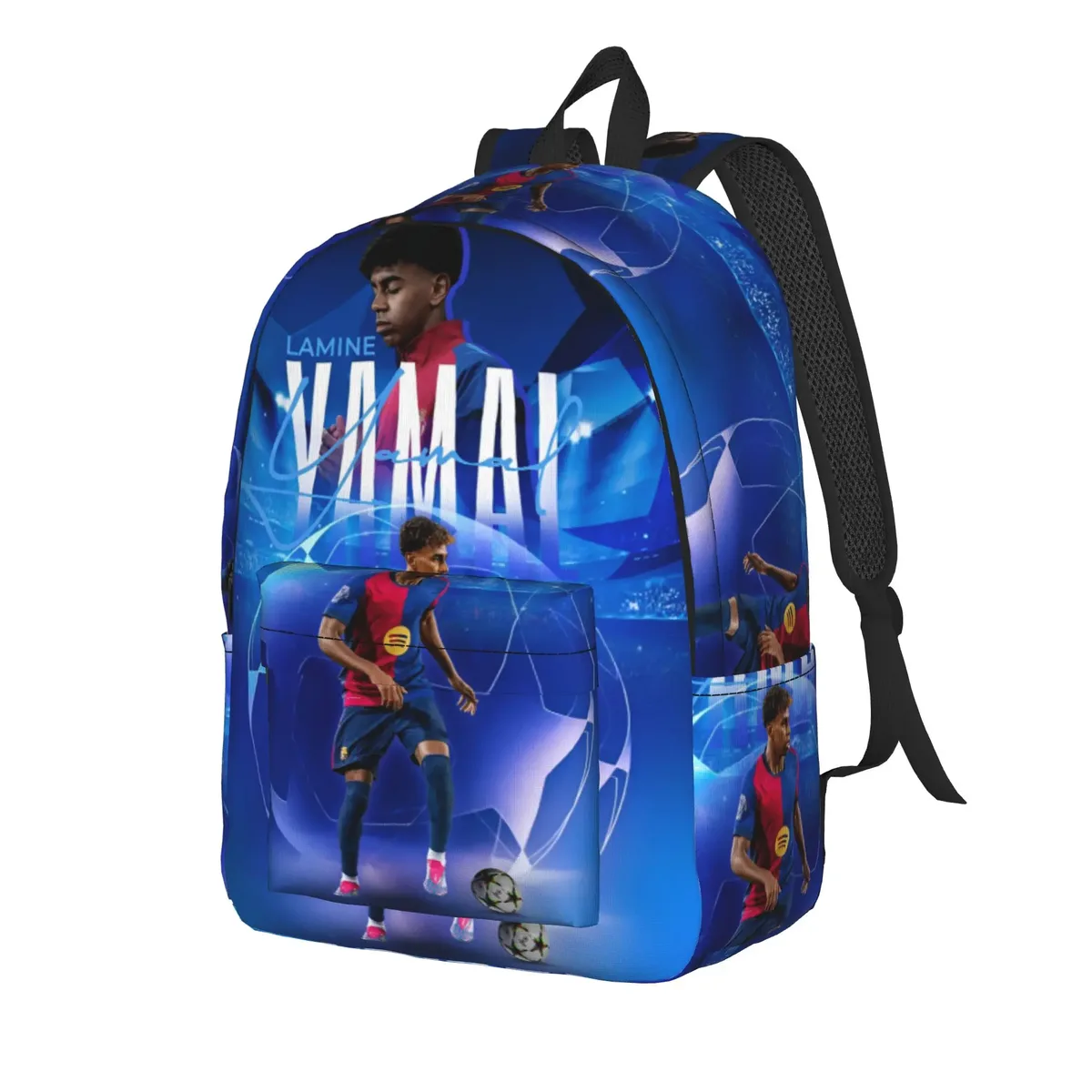 sac à dos lamine y-yamal pour hommes, femmes, adolescents, étudiants, randonnée, voyage, sac à dos de jour, star du football, sacs en toile pour ordinateur portable, extérieur