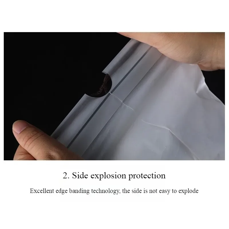 lot de 50 sacs de rangement jetables épais à grande capacité pour la maison, les voyages ou l'usage en cuisine, sacs d'emballage à cordon anti-poussière