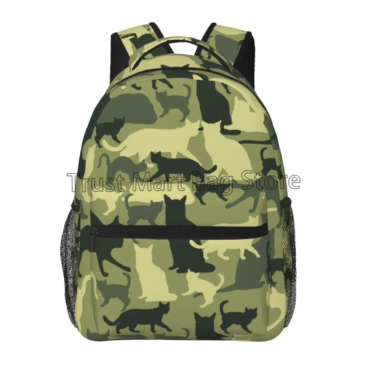 neko atsume anime cartoon mochila sac à dos pour femme, sac à dos de voyage pour filles et garçons, impression de chat mignon, sac initié pour adolescents