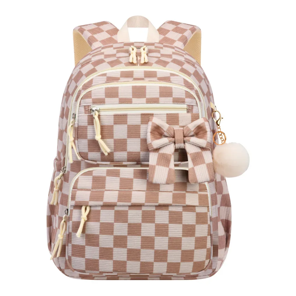 sac à dos quotidien de style coréen pour femmes, sac à dos de voyage en tissu nylon imperméable, sac d'école pour filles, sacs décontractés pour adolescents