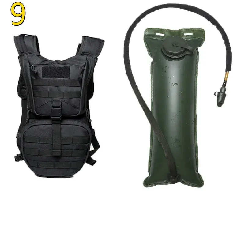 sac à dos imperméable pour cyclisme, sacoche tactique militaire pour sports de plein air, randonnée, vtt, hydratation