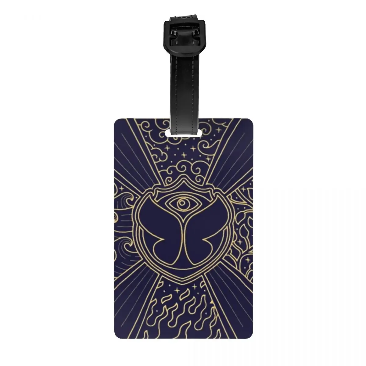 tomorrowland-étiquette de bagage personnalisée, protection de la vie privée, danse électronique belge, festival de musique, étiquettes de bagage, sac attro, valise