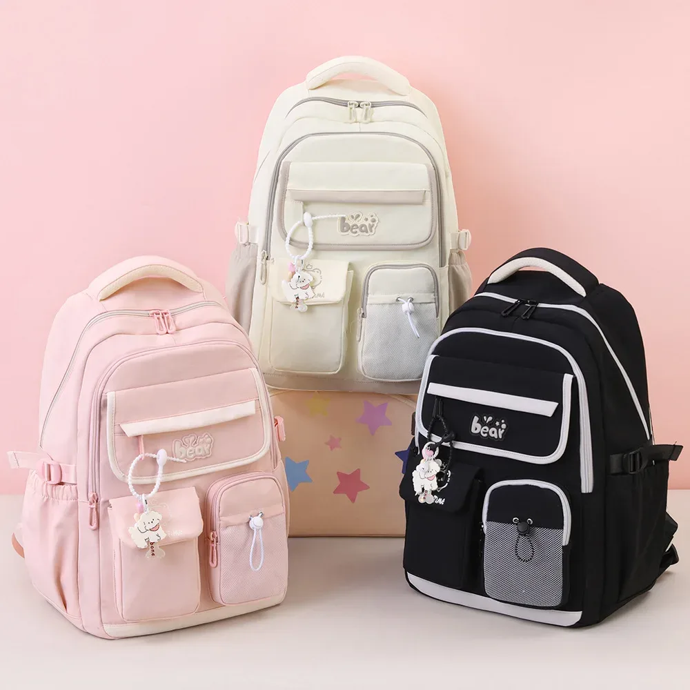sac à dos scolaire tendance pour filles, sacs d'école pour adolescentes, sac à dos pour ordinateur portable, sac à dos de voyage décontracté, sac à livres, cartable pour enfants, imperméable