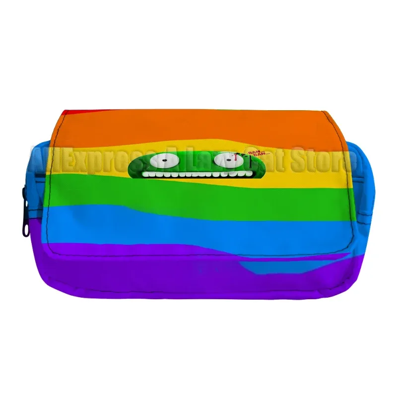 my singing monsters stuffed horror game trousse à crayons pour étudiants, grands sacs à stylos, boîte de rangement, garçon, fille, enfant, école, fournitures de papeterie