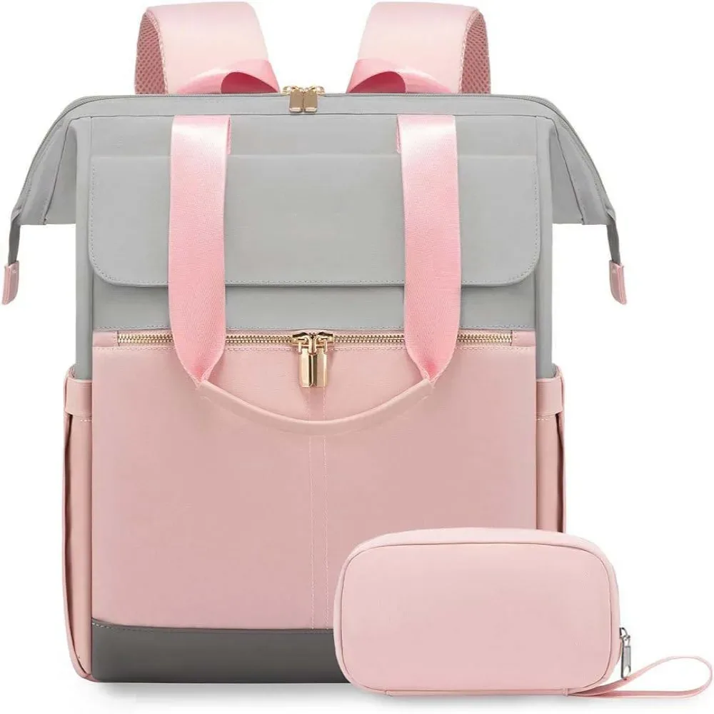 sac à dos de voyage pour ordinateur portable, grande capacité, étanche, multifonctionnel, sac à bandoulière pour maman, respirant, résistant à l'usure