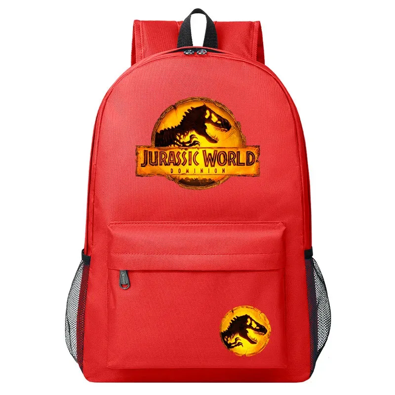 nouveau jurassic world dominion enfants sac d'école de haute qualité enfants étudiant sac à dos cartable adolescent ordinateur portable sacs à bandoulière