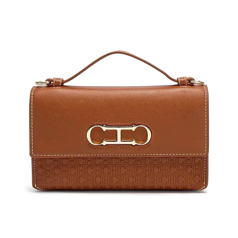 sac bandoulière ch à rabat pour femme, mini sac à main avec boucle métallique, petite poignée supérieure, bandoulière amovible, sac messager quotidien pour femme