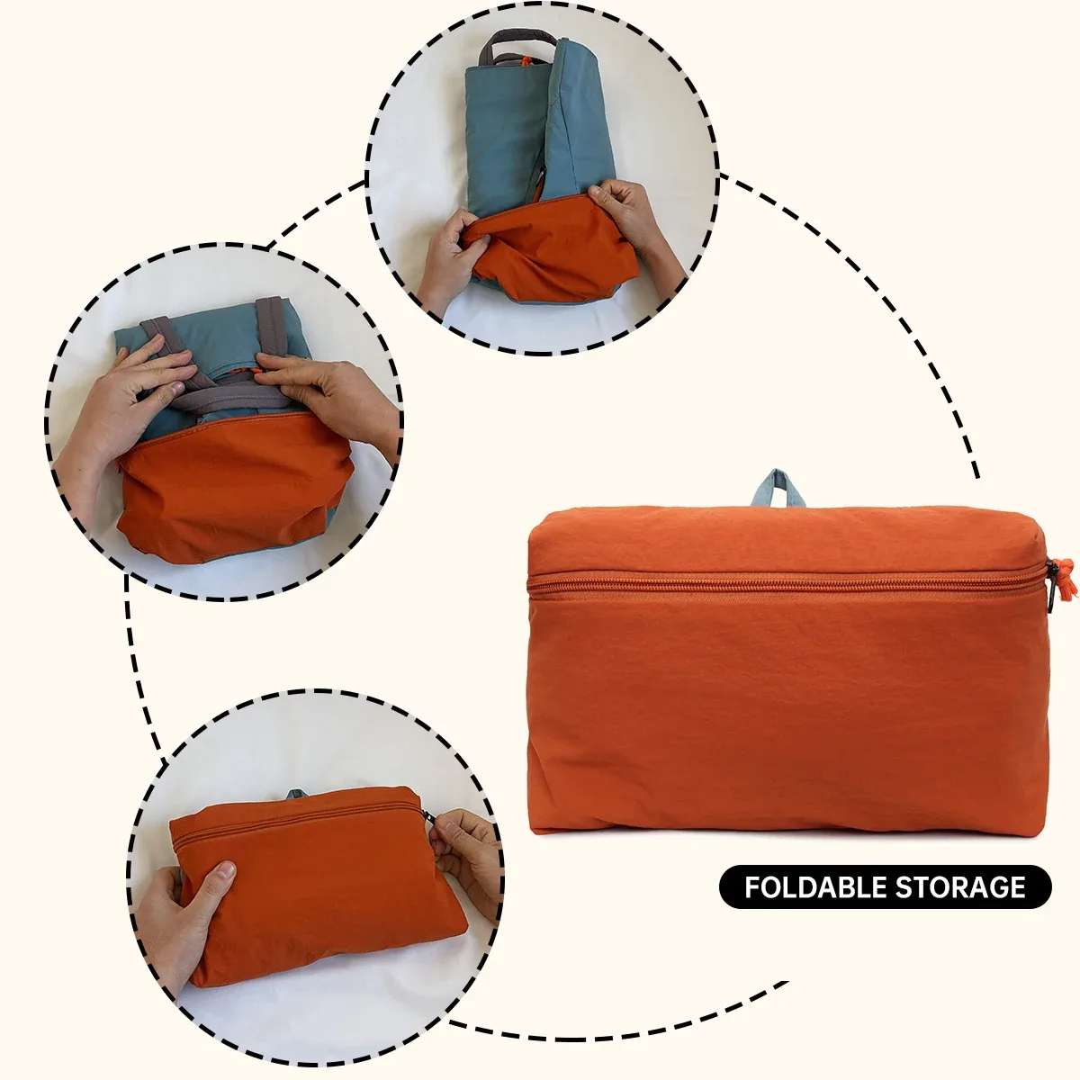 sac à bagages léger pliable pour femme, sac de sport à bandoulière extensible de grande capacité, sac de voyage portable pour courte distance, sac à bandoulière pour homme pour la randonnée et le camping