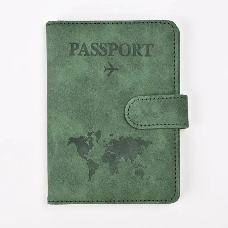 couvertures de passeport pour femmes et hommes, porte-passeport avec lettres imprimées, clips pour billets de vol, porte-carte de crédit bancaire, organisateur de voyage pour passeport