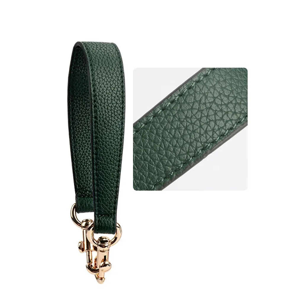 sangle de sac de conception de marque pour sac fourre-tout sous les bras, sacs à main, sangle de sac initiée par la poignée, sangle en cuir vachetta, accessoires de sac