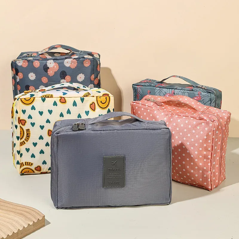 sac de voyage imperméable pour maquillage et articles de toilette pour femmes | organisateur de cosmétiques portable, pochette de douche suspendue