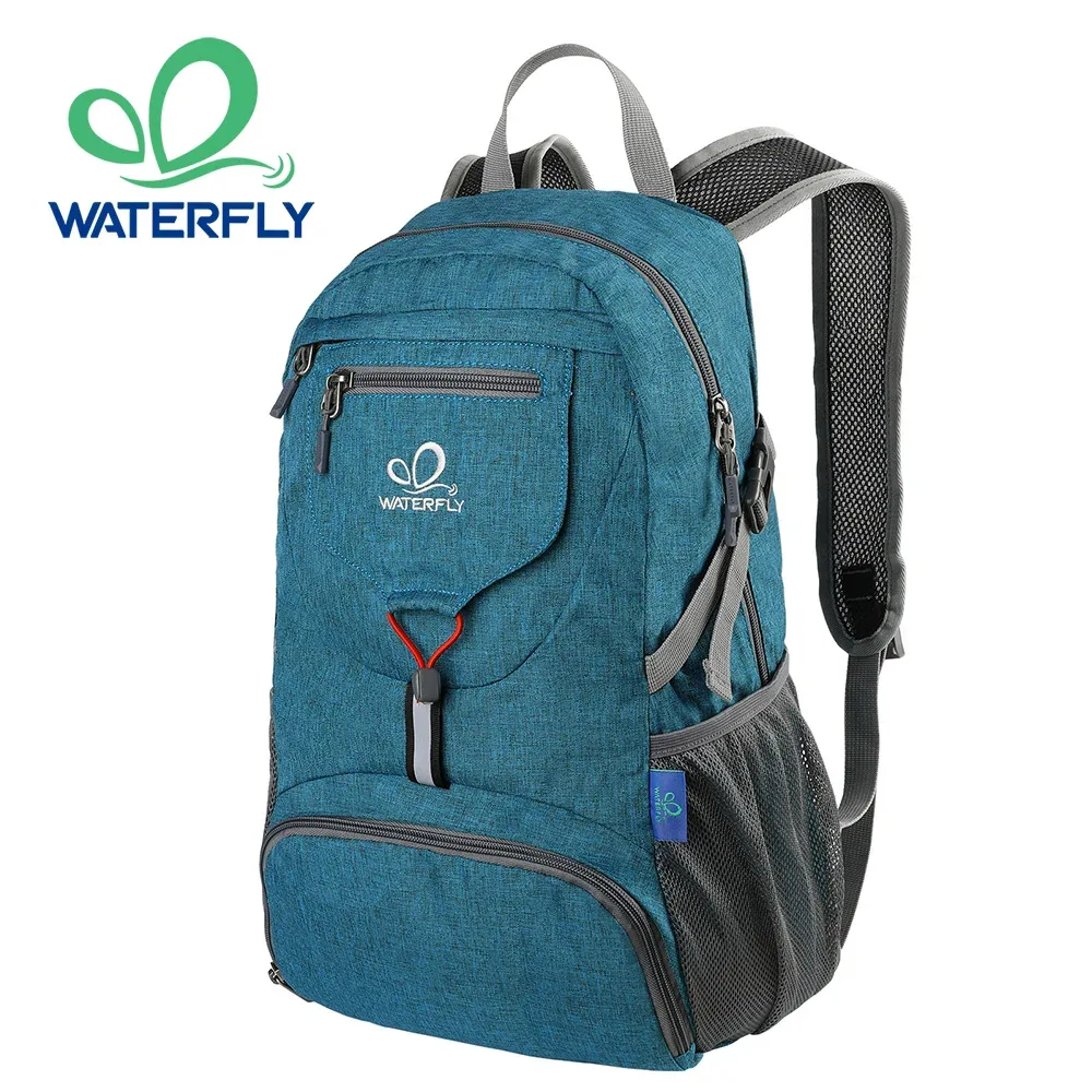 waterfly petit sac à dos léger pliable 20l ultra léger pliable voyage randonnée camping sac à dos sac de jour pour homme femme
