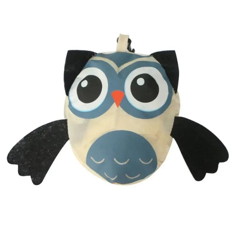 sac à provisions pliable en forme de l, théâtre d'animaux mignon, fourre-tout réutilisable, sac à main portable, sac de voyage lancé, sacs de rangement pliants, organisateur