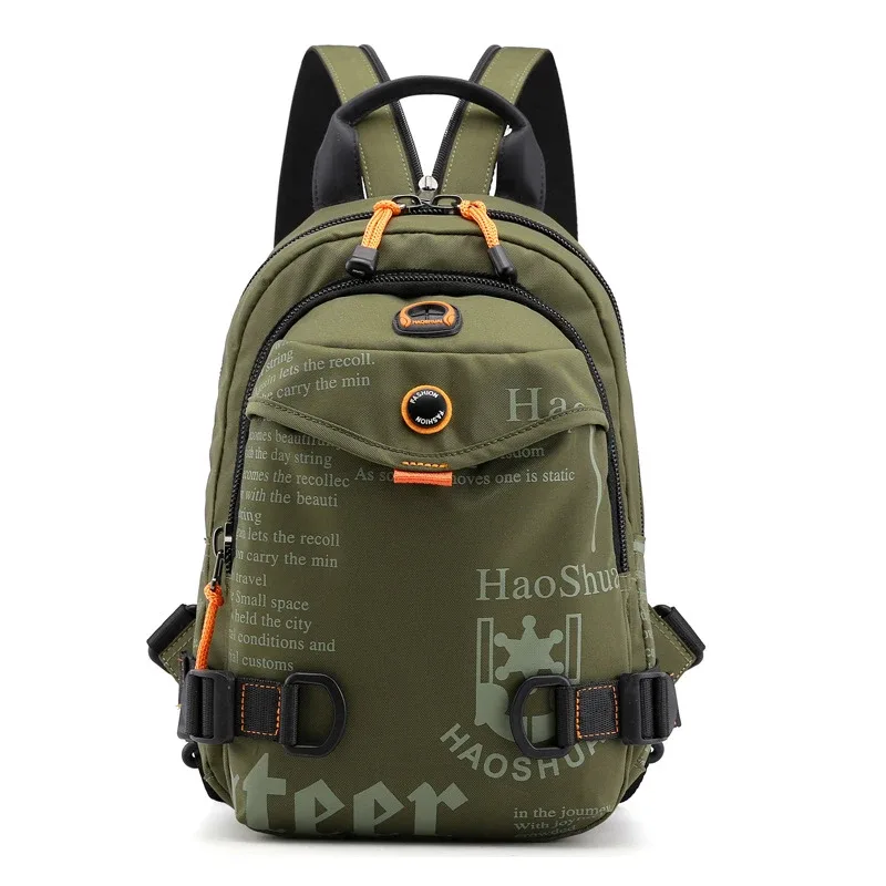 sac à dos de haute qualité pour hommes, petit sac à dos de voyage à la mode en nylon, sac d'école décontracté pour adolescents, sac à bandoulière mochila