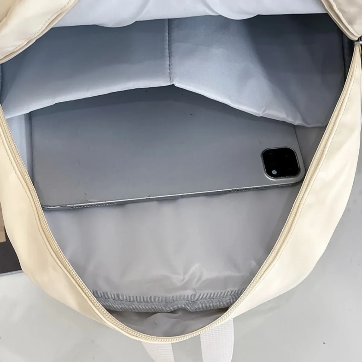 sac à dos chat mignon pour femme, sacs à dos esthétiques féminins, nylon, style japonais, mode décontractée, sac ita transparent, grande capacité